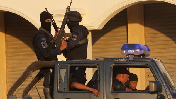 Египетские полицейские, архивное фото - Sputnik Беларусь