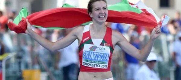 Белорусская легкоатлетка Виолетта Скворцова - Sputnik Беларусь