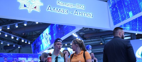 Стенд Алмаз-Антей на Международном авиационно-космическом салоне МАКС-2017 в Жуковском - Sputnik Беларусь