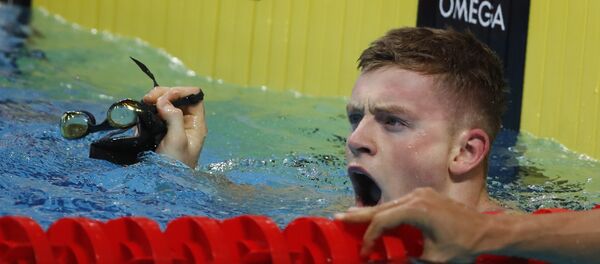 Британский пловец Адам Пити - Sputnik Беларусь