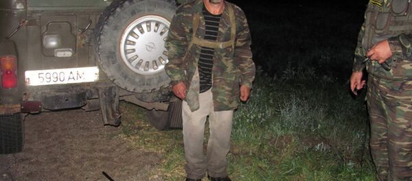 Задержанный браконьер - Sputnik Беларусь