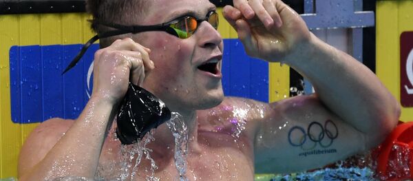 Британский пловец Адам Пити - Sputnik Беларусь