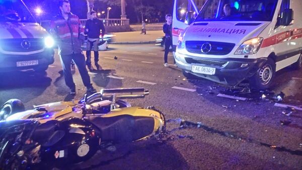 Авария произошла на проспекте Независимости - Sputnik Беларусь