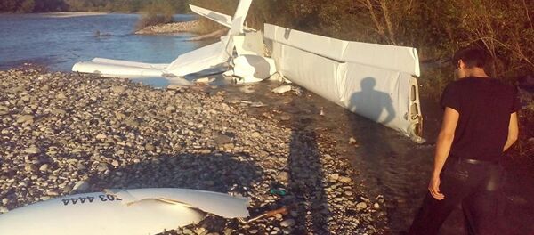 Место крушения самолета - Sputnik Беларусь