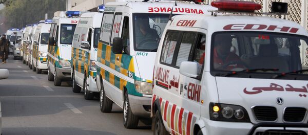 Автомобили скорой медицинской помощи в Пакистане - Sputnik Беларусь