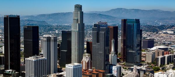 Вид на Лос-Анджелес, архивное фото - Sputnik Беларусь