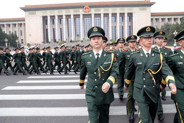 Китай празднует 90-летие создания Народно-освободительной армии - Sputnik Беларусь
