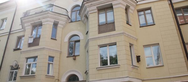 Один из домов на улице Ленинградской - Sputnik Беларусь