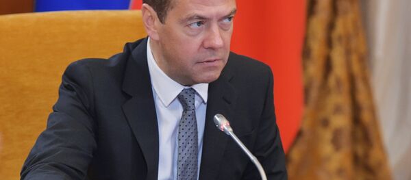Премьер-министр РФ Дмитрий Медведев Премьер-министр РФ Дмитрий Медведев - Sputnik Беларусь