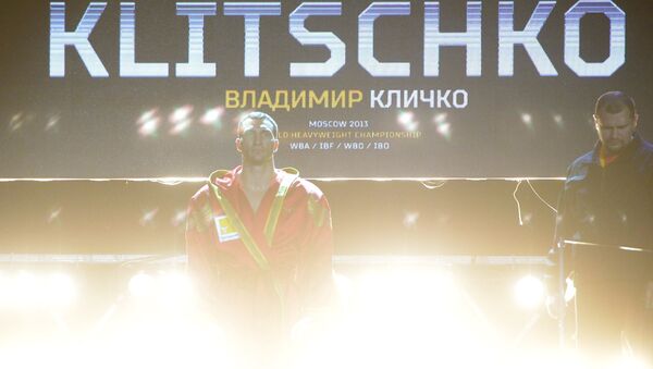 Чемпион мира в тяжелом весе по версиям IBF/IBO/WBA/WBO, украинец Владимир Кличко - Sputnik Беларусь