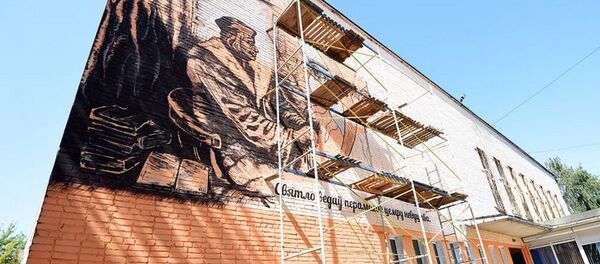 Графіці з Скарынам у Гомелі - Sputnik Беларусь