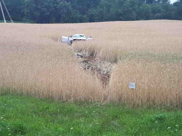 Место аварии в Витебском районе - Sputnik Беларусь