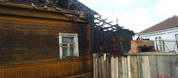 Пожар в Мстиславле Пожар в Мстиславле - Sputnik Беларусь