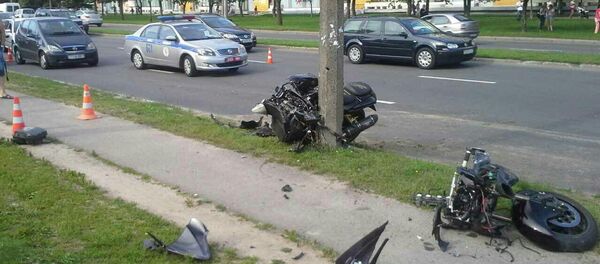 Авария в Минске - Sputnik Беларусь