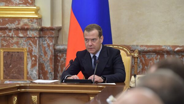 Председатель правительства РФ Дмитрий Медведев, архивное фото - Sputnik Беларусь