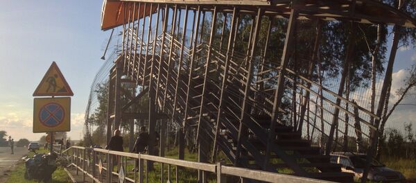 Обрушение пешеходного моста во Владимирской области - Sputnik Беларусь