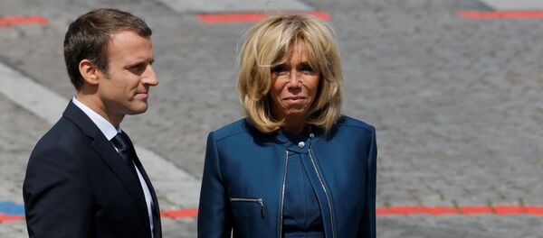 Эммануэль Макрон и Бриджит Макрон - Sputnik Беларусь