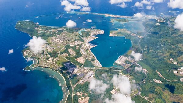 На острове Гуам расположены американская авиабаза Андерсен и военно-морская база Апра-Харбор - Sputnik Беларусь