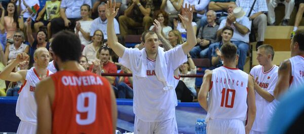 Баскетбольный матч Беларусь – Португалия - Sputnik Беларусь