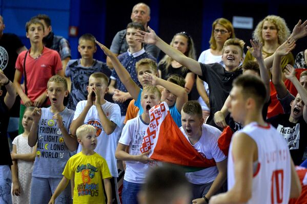 Баскетбольный матч Беларусь – Португалия - Sputnik Беларусь