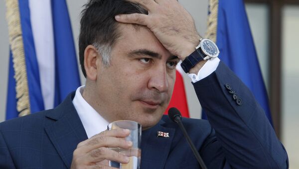 Экс-президент Грузии Михаил Саакашвили - Sputnik Беларусь