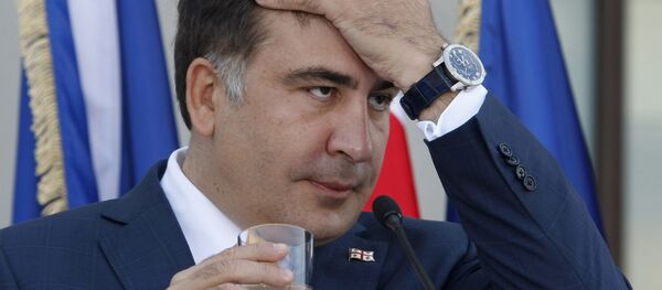 Экс-президент Грузии Михаил Саакашвили Экс-президент Грузии Михаил Саакашвили - Sputnik Беларусь