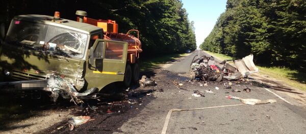 Авария в Копыльском районе - Sputnik Беларусь