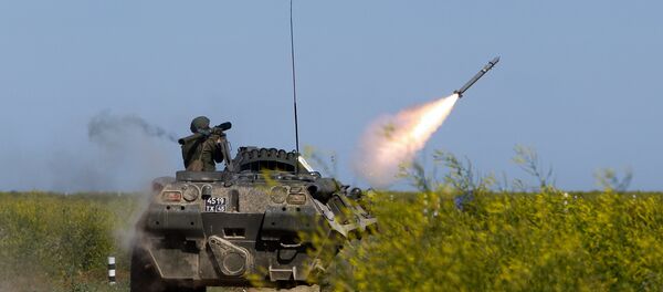 Стрельба из ПЗРК, архивное фото Стрельба из ПЗРК, архивное фото - Sputnik Беларусь