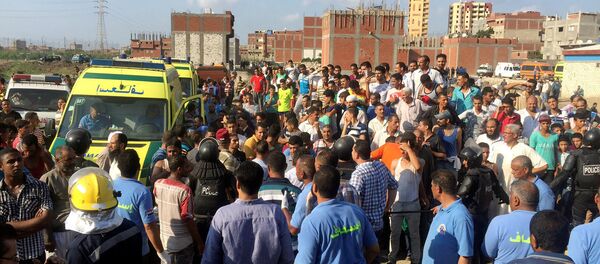 Ситуация на месте аварии в Египте - Sputnik Беларусь