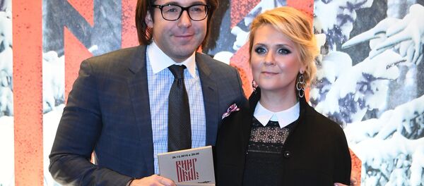 Телеведущий Андрей Малахов с супругой, издателем российской версии журнала ELLE Натальей Шкулевой - Sputnik Беларусь