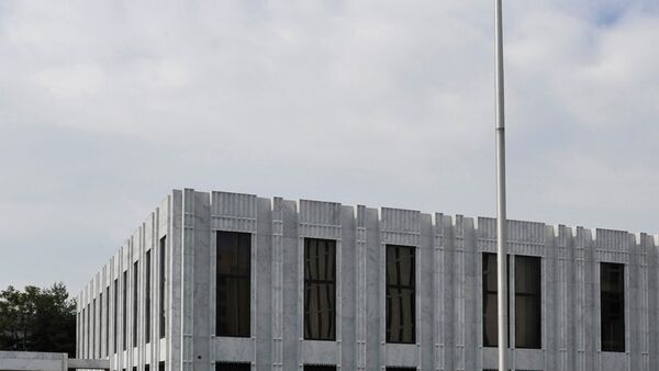 Здание посольства России в Вашингтоне - Sputnik Беларусь