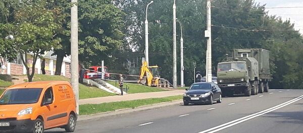 Место, где была найдена бомба - Sputnik Беларусь