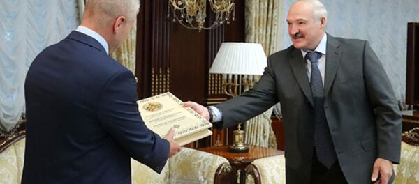 Президент и космонавт - Sputnik Беларусь