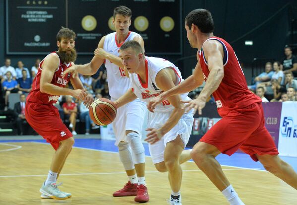 Баскетбольный матч Беларусь - Болгария - Sputnik Беларусь