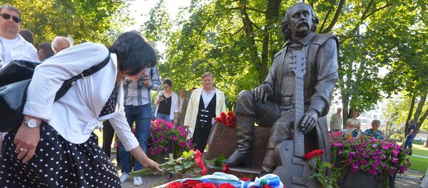 Адкрыццё помніка Мулявіну ў Мінску - Sputnik Беларусь