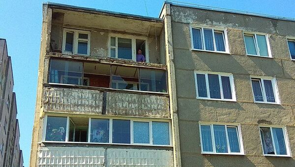 Обрушившийся балкон - Sputnik Беларусь
