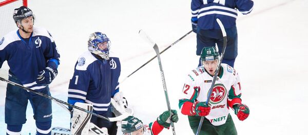 Матч Динамо-Минск - Ак Барс в Кубке ЛЖД - Sputnik Беларусь