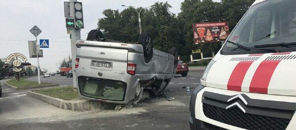 ДТП на проспекте Пушкина - Sputnik Беларусь