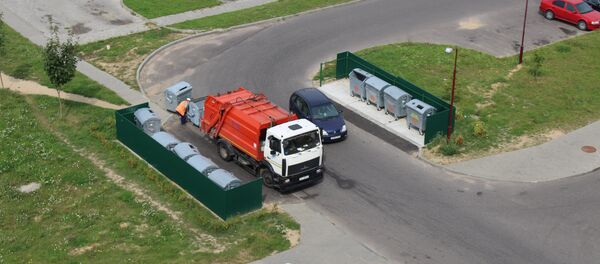 Мусорная площадка, архивное фото - Sputnik Беларусь