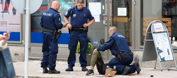 Задержанный при нападении в Турку - Sputnik Беларусь