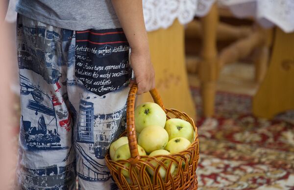 Яблочный спас в деревне Засковичи Молодечненского района - Sputnik Беларусь