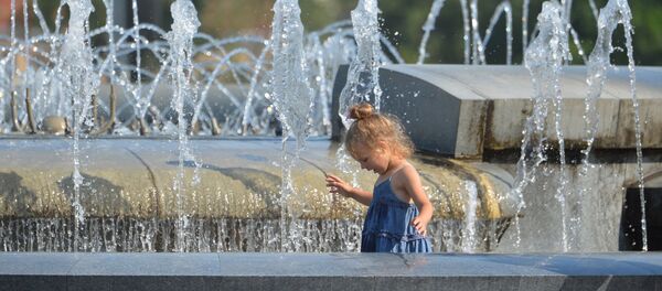 Жара в Минске, архивное фото - Sputnik Беларусь