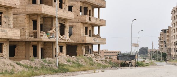 Ситуация на одной из улиц в Сирии - Sputnik Беларусь