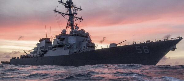 Американский ракетный эсминец Джон Маккейн, архивное фото - Sputnik Беларусь