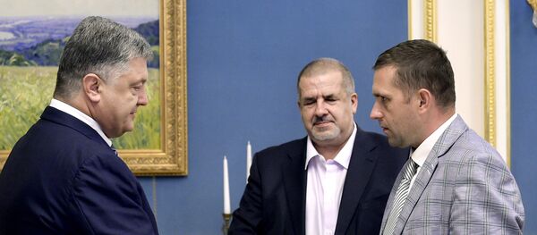 Президент Украины Петр Порошенко назначил Бориса Бабина своим постпредом в Крыму - Sputnik Беларусь