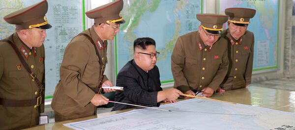 Лидер Северной Кореи Ким Чен Ын - Sputnik Беларусь