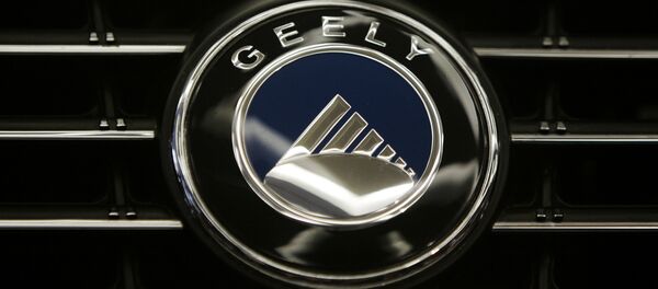 Эмблема Geely, архіўнае фота Эмблема Geely, архіўнае фота - Sputnik Беларусь
