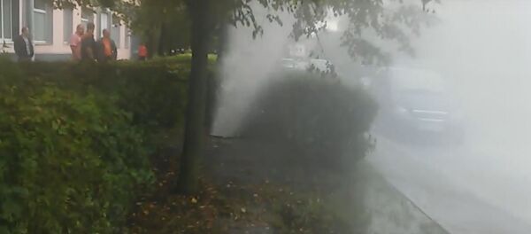 Порыв на теплотрассе. Бобруйск - Sputnik Беларусь