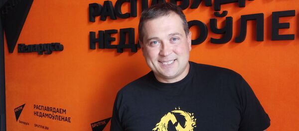Арганізатар міжнароднага фестывалю феерверкаў Навальніца Ігар Сідаровіч Арганізатар міжнароднага фестывалю феерверкаў Навальніца Ігар Сідаровіч - Sputnik Беларусь