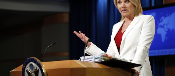Афіцыйны прадстаўнік Дзяржаўнага дэпартамэнта ЗША Хізэр Наўэрт - Sputnik Беларусь